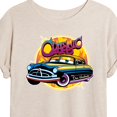 thumbnail image 3 of Disney Cars - Classic Doc Hudson Car Show Ready - Women's Oversized T-Shirt, 3 of 5