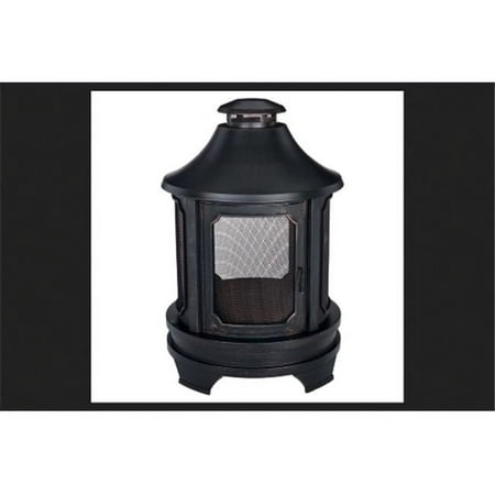 Living Accents 4696753 Steel Outdoor Fireplace