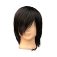 thumbnail image 4 of Cabeza de maniquí masculino, entrenamiento para principiantes Peinados de completo y duradero Modelo de cabeza de maniquí 3D para, 4 of 9