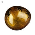 thumbnail image 2 of Yesbay Splash Ink Coconut Shell Candies Food Container Keys Storage Bowl Home Decor,Coconut Bowl, 2 of 7