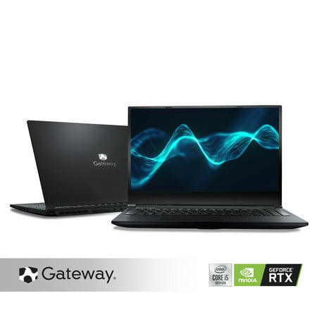 Gateway Creator Series (GWTN156-3BK) 15.6″ FHD Gaming Laptop, 10th Gen Core i5-10300H, 8GB RAM, 256GB SSD, NVIDIA 2060 RTX