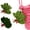 Dark Green, variant on Woven Keychain Handmade Pomelo Leaf Design Lucky Charm Keychain Hand-Crocheting Decorative Pendant Car Backpack Accessories