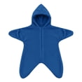 thumbnail image 5 of Takafot Baby Starfish Onesie Zipper Hooded Star Suit Newborn Outfit Newborn Romper, Infant Footie Jumpsuit Winter Warm Outfits, 5 of 5