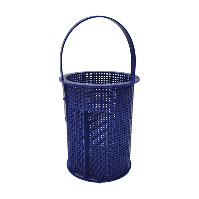 jinwen Panier Passoire Fournitures de Piscine Professionnel Bleu Rond Maille Fine Plastique Nettoyage
