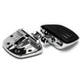 thumbnail image 3 of Krator Chrome Mini Board Floorboards Footpegs Compatible with Honda Magna 750 1996-2004 (Front Only), 3 of 5