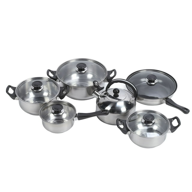 Juego de utensilios de cocina ollas de utensilios de cocina fáciles de limpiar juego de sartenes para salsa para el hogar ANGGREK Otros