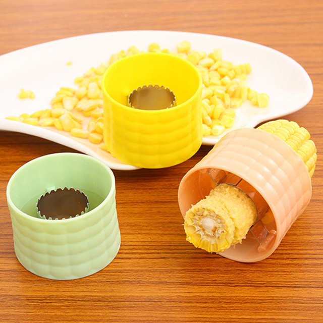 Separador de maíz Cortador de maíz de acero inoxidable Utensilios de cocina para el hogar Ndcxsfigh Nuevos Originales