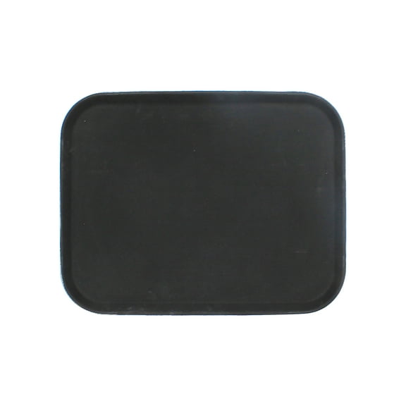 Excellante 14” x 18” rectangular tray, black, comes in each