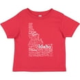 thumbnail image 3 of Inktastic Idaho State Word Salad Boys or Girls Toddler T-Shirt, 3 of 5