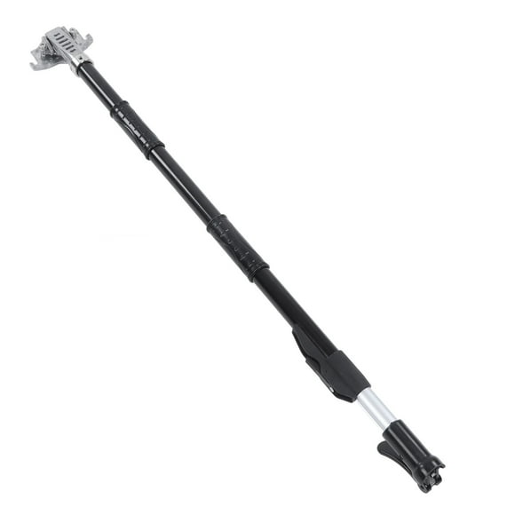 Flat Box Handle, Retractable Drywall Finishing Flat Box Extension Handle Adjustable Angle Anodized Aluminum Wallboard Finishing Box Handle Compatible With All Major Brands For Wall