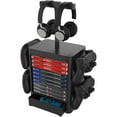 thumbnail image 1 of Soporte multifuncional para discos de videojuegos para PS5, estante para discos de videojuegos y soporte para mandos/auriculares compatible con Xbox Series X/Switch/PS4, 1 of 6