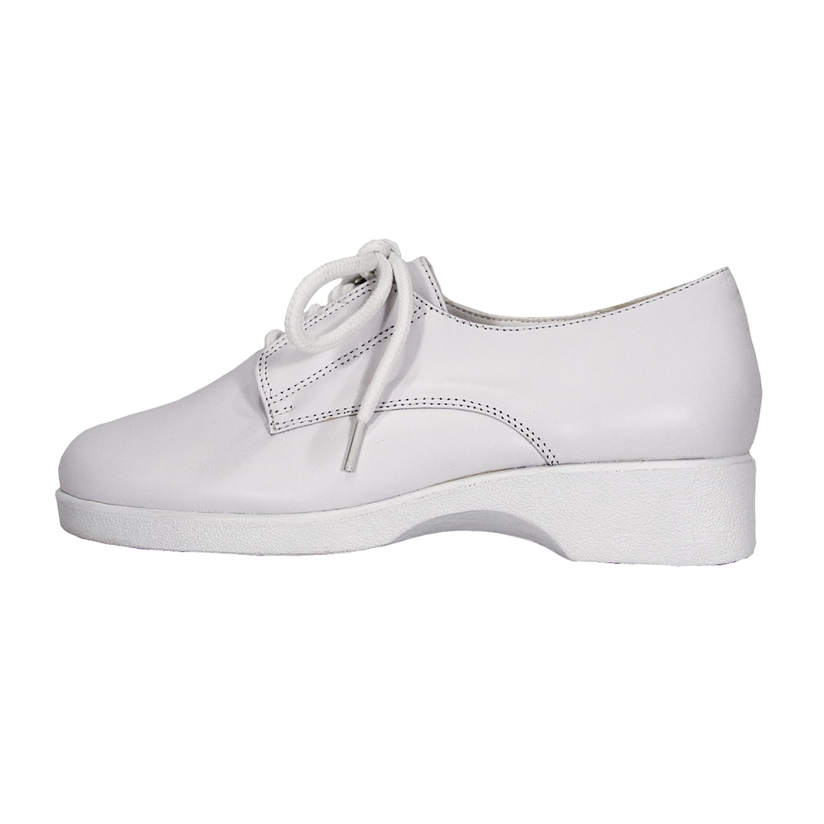 24 HOUR COMFORT Piper Wide Width Comfort Shoes For Work and Casual Attire WHITE 12