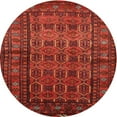 thumbnail image 1 of Ahgly Company Indoor Round Traditional Red Persian Area Rugs, 4' Round, 1 of 6