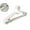 White, variant on VQPeo 10 Pack Plastic Hangers, Multi Functional Clothes Supports, Home Use Drying Racks for Wardrobe Organization
