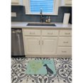 thumbnail image 3 of Carolines Treasures BB7587RUG Welcome Friends Black Great Dane Machine Washable Memory Foam Mat 19 X 27" multicolor, 3 of 4