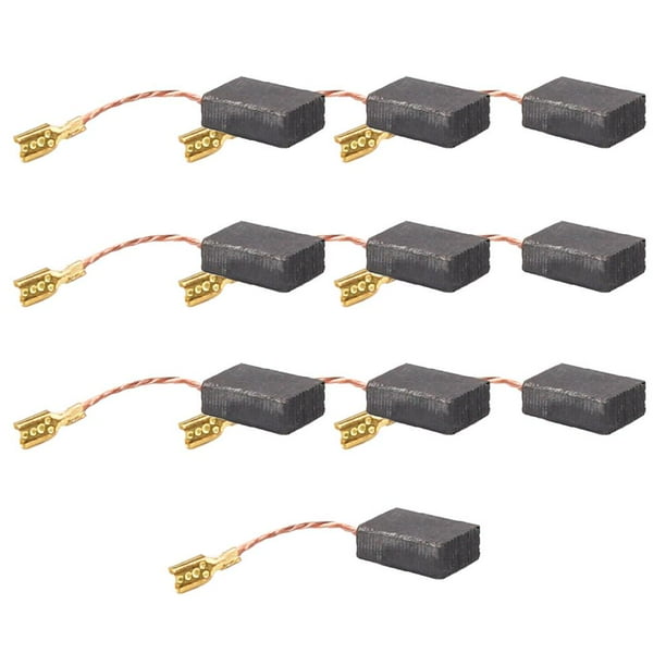 10 Uds. Cepillo Carbón Eléctrico Amoladora Angular Herramienta Eléctrica (604)