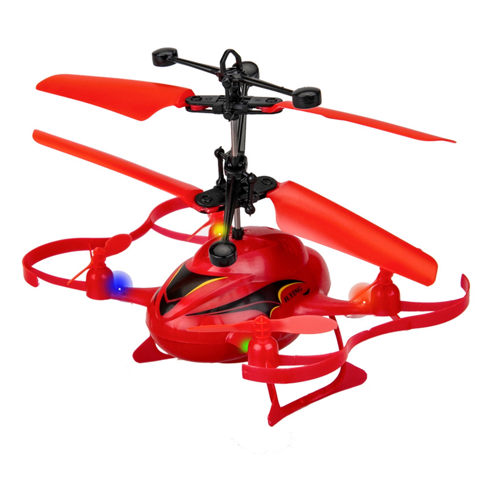 Children Hand Induction Helicopters 4 Led Light Colorful Night Lights