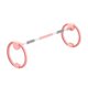 thumbnail image 2 of Aro de fitness, ejercitador ergonómico multifuncional portátil para hombres y mujeres, Rosa, 2 of 9