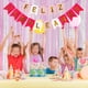 thumbnail image 4 of Decoraciones para niñas Macaron Feliz Cumpleaños Bunting Banner con ganchos Cinta, 4 of 11