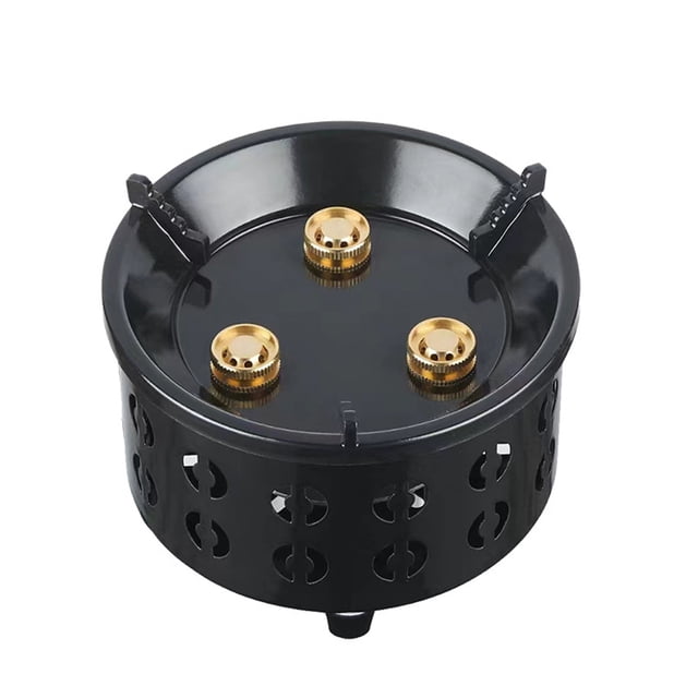 Portable Stove for Camping Portable Gas Propane and Coal Stove Windproof for Outdoor Cooking and Picnic Lightweight and Compact