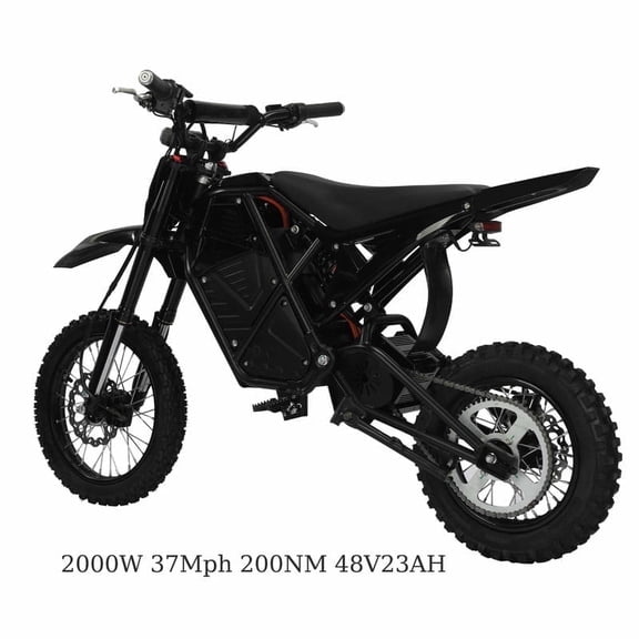 37MPH 3000W(Peak)E-TrailX Electric Dirt Bike for Teens&Adults,200NM Off-Road electric dirt bicycles,48V23AH Removable Battery,14"/12"Fat Tires,Hydraulic Brakes Mountain Trail Motorcycle for Ages 13+
