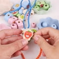 thumbnail image 3 of Práctico Rompecabezas Bead Clip Beads Niños Bebé Entrenamiento Concentración Chopsticks Juego De Cuerdas Iluminación Juguetes Educación Temprana Juguete De Reconocimiento De Color Noticed FN002158-00, 3 of 6
