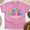 Azalea, variant on Kindergarten Crew Shirt | Cute Rainbow Teacher Team Tee for School Staff , Natural, Size S