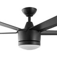 thumbnail image 2 of Home Decorators Merwry 48 in. Integrated LED Indoor Matte Black Ceiling Fan-NOB, 2 of 6
