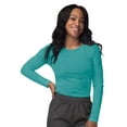 thumbnail image 2 of Sivvan 3 Pack Women's Comfort Long Sleeve T-Shirt / Underscrub Tee, 2 of 7