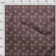 thumbnail image 2 of oneOone Cotton Silk Wine Fabric Leaves & Floral Artistic Quilting Supplies Print Sewing Fabric By The Yard 42 Inch Wide, 2 of 4