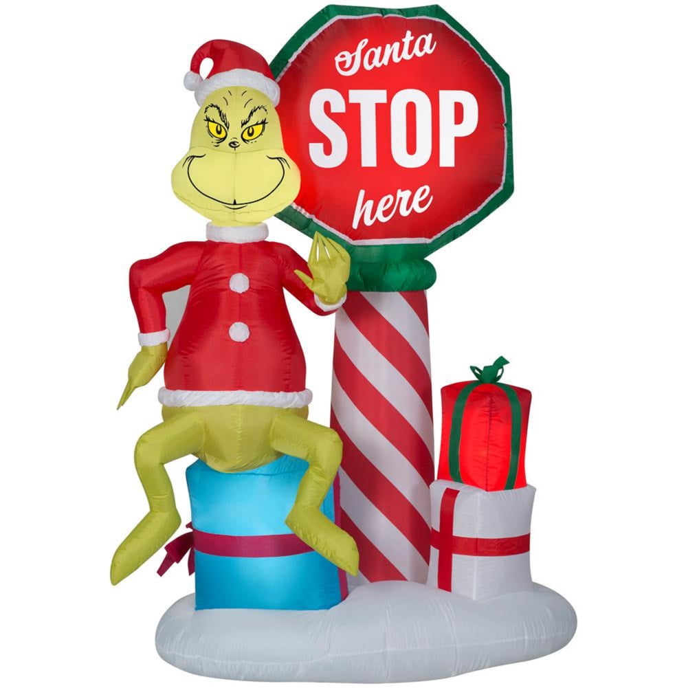 outdoor inflatable grinch