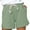 Green, variant on HBFAGFB Ladies Shorts Womens Fashion Casual Pants Drawstring Summer Clothes with Pockets Green Size L