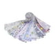 thumbnail image 5 of 40 rollos de tiras de tela acolchada con estampados florales para tapicería violeta, 5 of 9