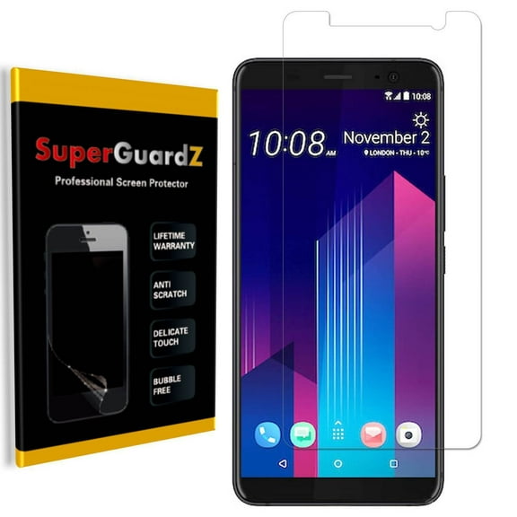[8-Pack] HTC U11  / HTC U11 Plus SuperGuardZ Screen Protector, Ultra Clear, Anti-Scratch, Anti-Bubble