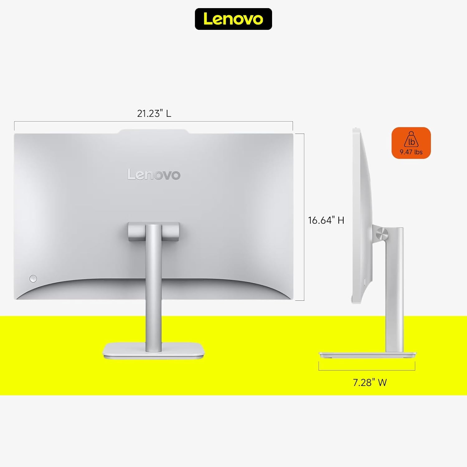 Lenovo All in One Desktop Computer, 23.8" IPS FHD Display, Intel N100 Processor, 32GB RAM, 1TB SSD, Intel UHD Graphics, Wi-Fi 6, Wired Keyboard & Mouse, HD Webcam, Windows 11 Pro