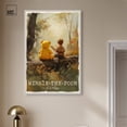 thumbnail image 3 of Classic Winnie the Pooh Canvas Classic Book Art by Art Remedy, White Frame, 30 x 45, 3 of 7