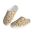 thumbnail image 2 of Kdxio Set With Peanut Women's Men's Slippers Plush Slip-On House Slipper for Winter Indoor Soft Cushion Non-slip Fluffy Slides Slippers-8, 2 of 7