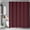 Red, variant on Surpdew Shower Curtain: Linen Textured Water Repellent Washable Light-Weight Polyester Shower Curtains For Bathroom - Solid Simple Elegant Decorative Bath Curtain Liner Red 72X72