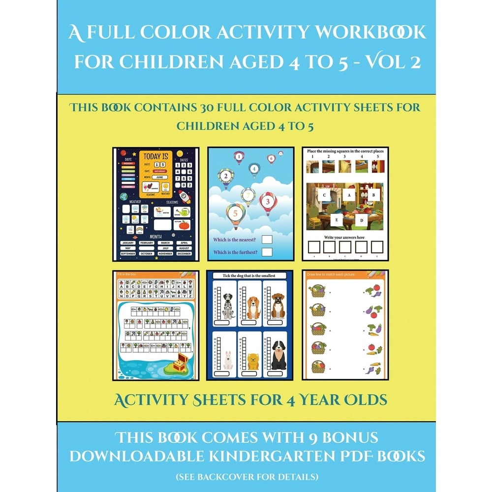 activity sheets for 4 year olds activity sheets for 4 year olds a
