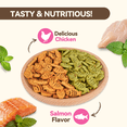 thumbnail image 3 of Puddonio Catnip Biscuit Chicken & Salmon Flavor Cat Treats, 16 oz, 3 of 8