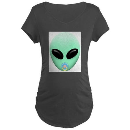 

CafePress - Baby Alien Maternity T Shirt - Maternity Dark T-Shirt