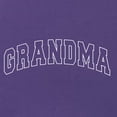 thumbnail image 6 of Wild Bobby GRANDMA Varsity Letters Women Slim Fit Junior Tee, 6 of 6