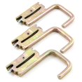 thumbnail image 2 of Red Hound Auto 3 Square J Hooks for E Track System Trailer Flatbed Jacket Rack, 2 of 6