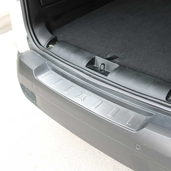 Rear Bumper Sill Cover Protector Guard for Jeep Renegade 2015-2023 Brushed Steel