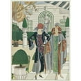 thumbnail image 3 of Anonymous 19x24 Black Modern Framed Museum Art Print Titled - The Ritz Winter Garden (1924), 3 of 5