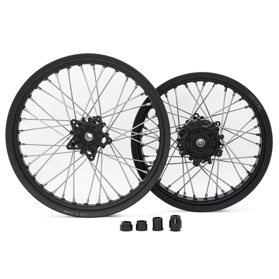 For BMW G310GS Aluminum Front 19" 3" Rear 17" 4.25" 36 Spoke Wheels Rim Hub Set