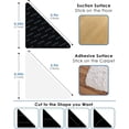 thumbnail image 2 of JYCONVSTO97 14 pcs Rug Pads Grippers，Non Slip Rug Pads, 2 of 7