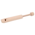 thumbnail image 4 of Solid Wooden Flute Slide Wood Whistle Push Pull Bird Whistle Voice Change Educational Instrument, 4 of 7