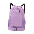 thumbnail image 2 of Lipstore Badminton Racket Bag Decor Basketball Bag for Camping Gym Outdoor Activities Purple, 2 of 8