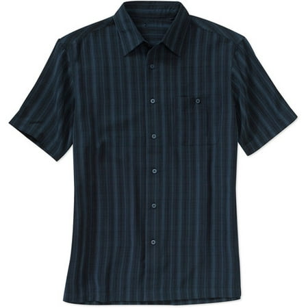 George Men's Short Sleeve Microfiber Pla